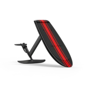 Black Flite RACE board with a red strip going down the middle.